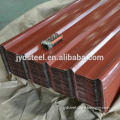 prepainted corrugated metal / iron / steel roofing sheets for Tanzania